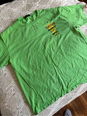 Vintage 1990s Human Zoom Skateboards T-Shirt Green